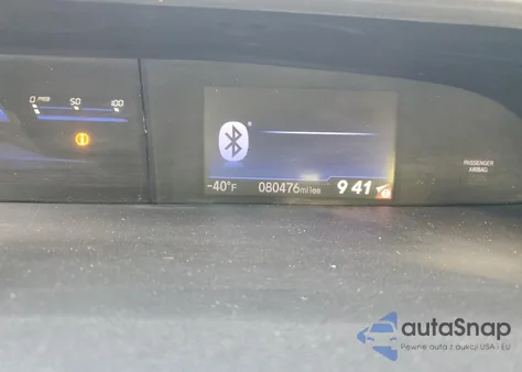 2012 Honda Civic Hybrid from USA, damaged, VIN JHMFB4F23CS007889